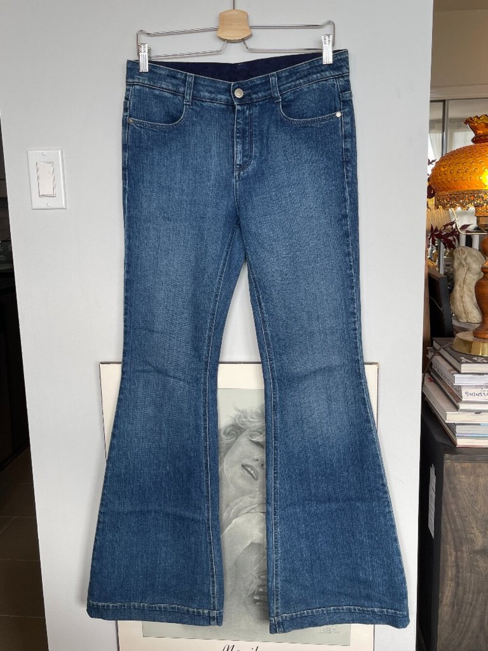 STELLA MCCARTNEY DENIM BELLBOTTOM FLARE JEANS SIZE 29